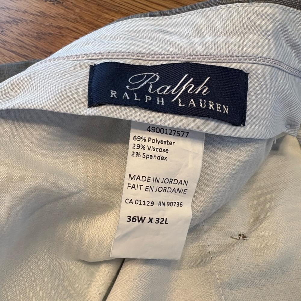 Ralph Ralph Lauren RRL Dress Pants Size 36 x 32 Men Comfort - Picture 3 of 6